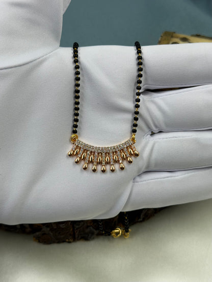 Megha Rose Gold Mangalsutra