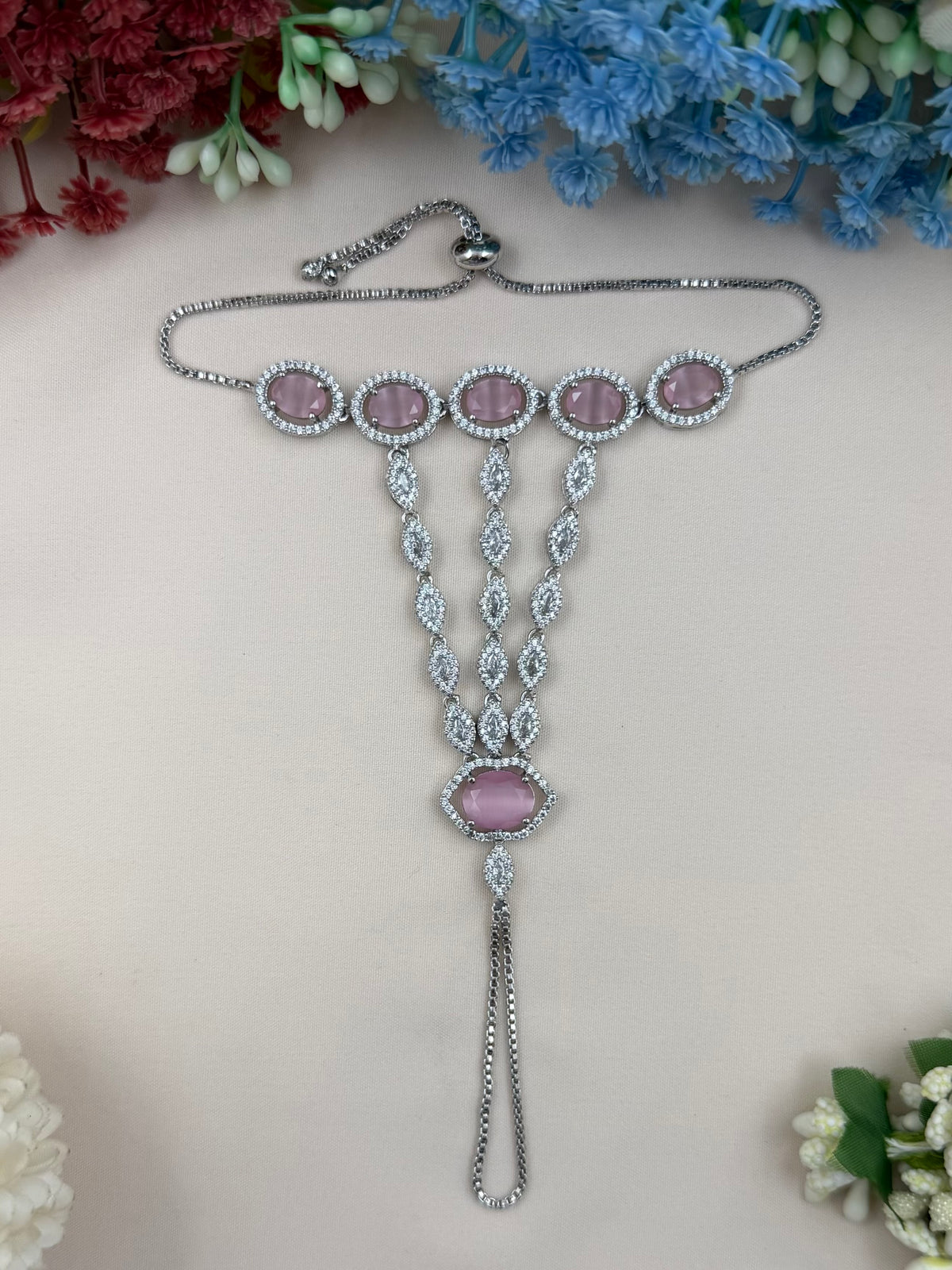 Fiza American Diamond Hath Panja (One Pis)