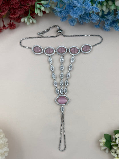 Fiza American Diamond Hath Panja (One Pis)