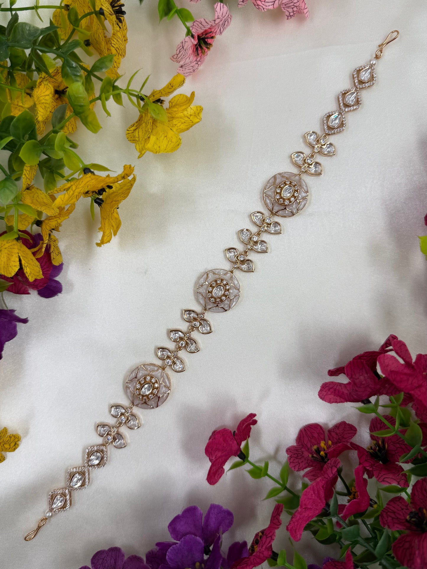 Aalia Moissanite Sheesh Patti