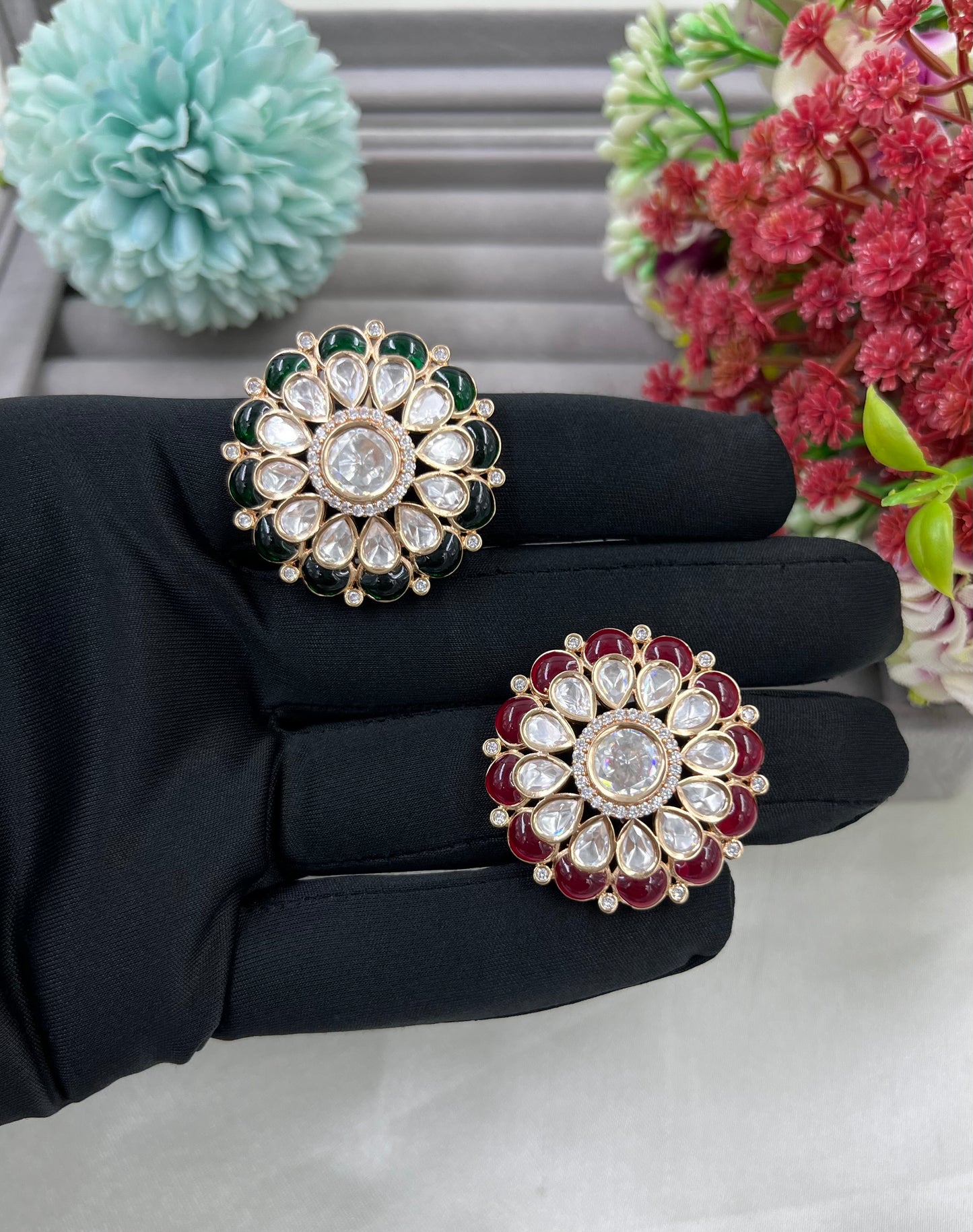 Divya Moissanite Ring