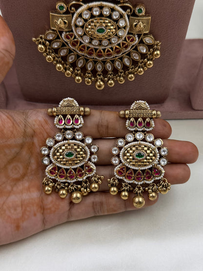 Purnima Heritage Combo Necklace Set