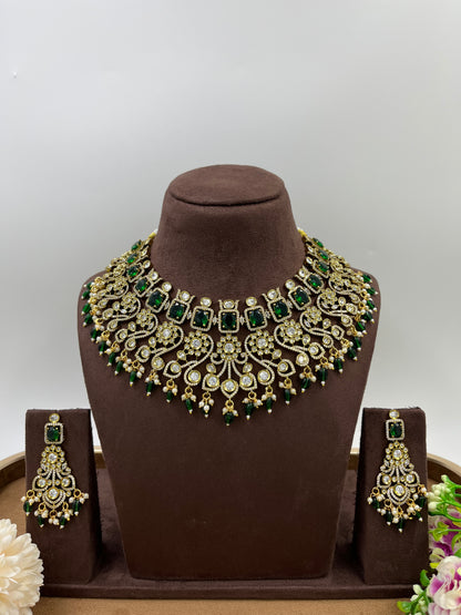 Half Moon Victorian Choker Neckless