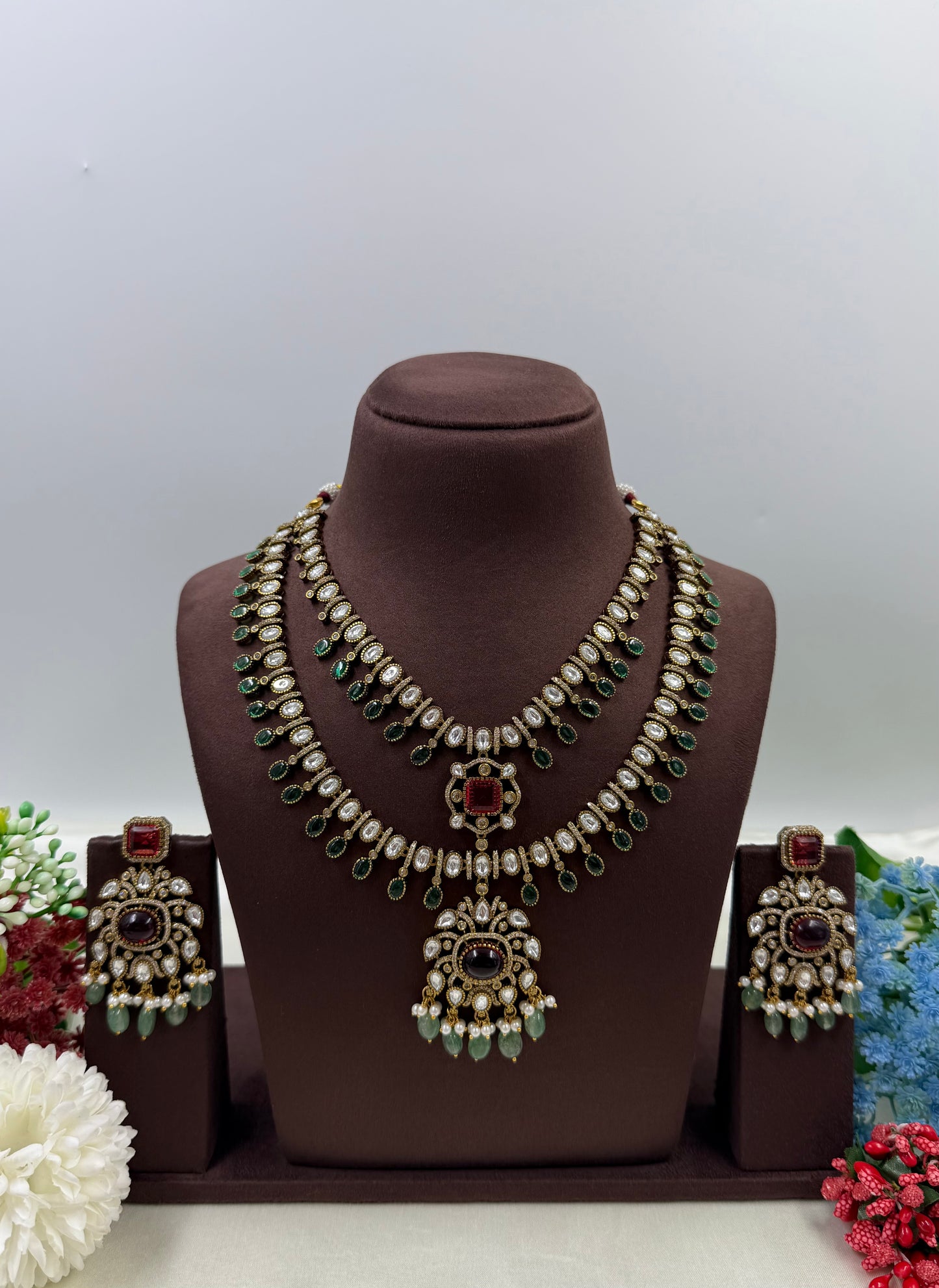 Madhu Victorian Necklace Set