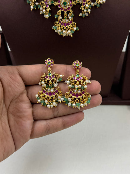 Revati Kundan Necklace Set