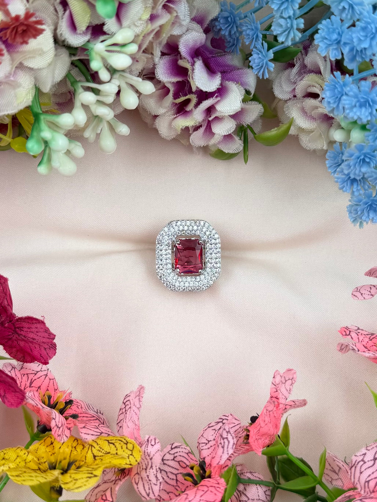 Prachi American Diamond Ring (Adjustable) shoot pending