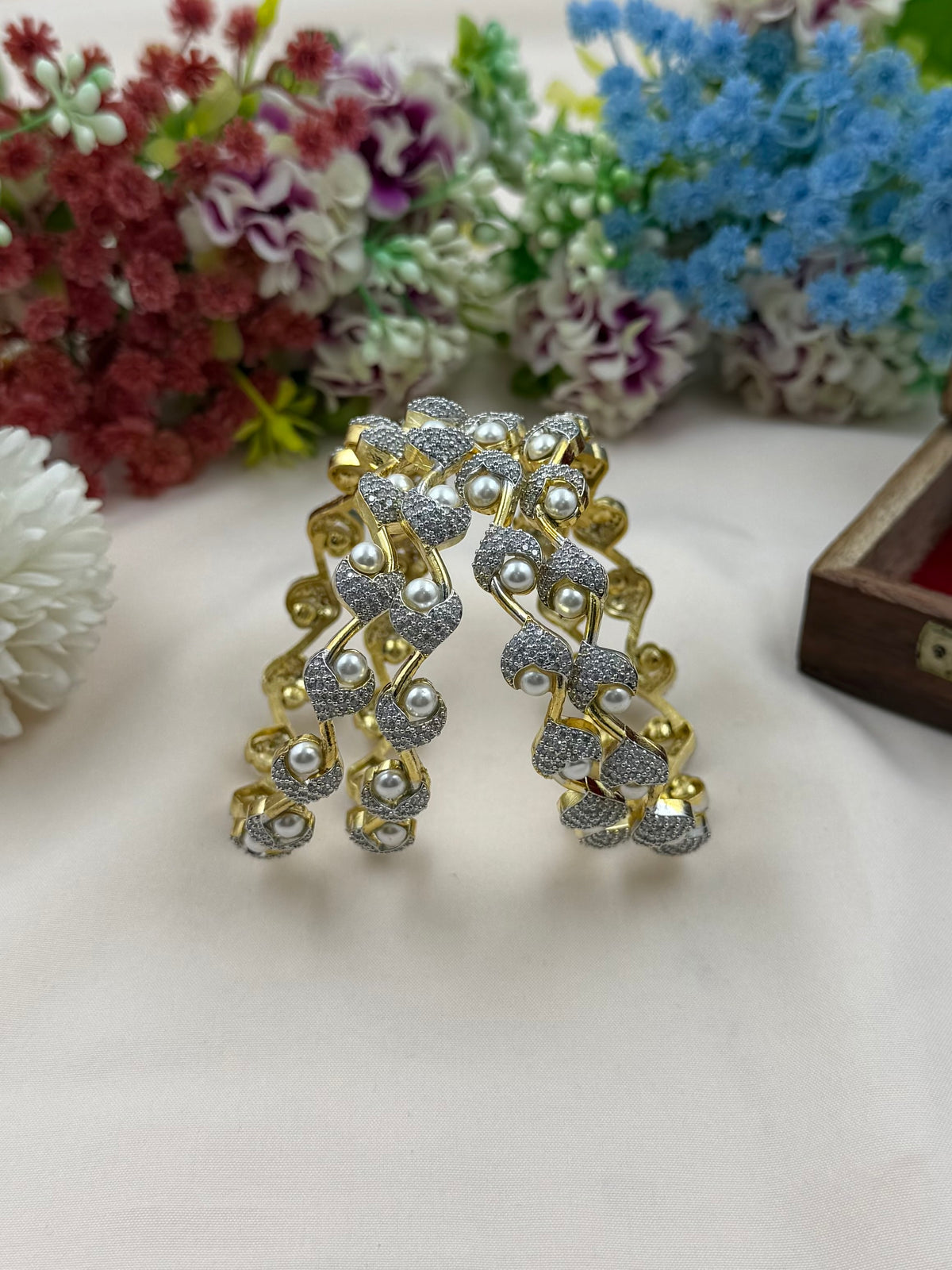 Ruhi American Diamond Bangles