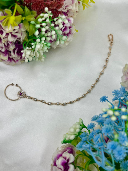 Rohini Moissanite Nose Ring