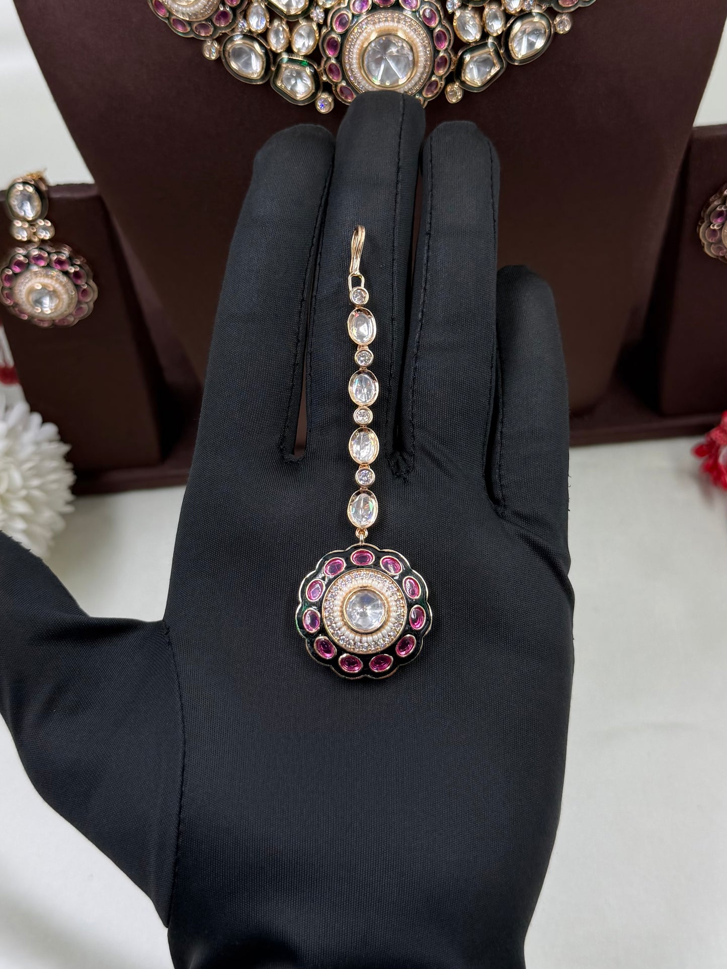 Sapphire Royal Multi Moissanite Necklace