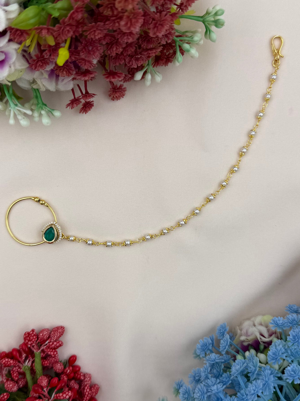 Lekha Traditional Indian Nose Ring