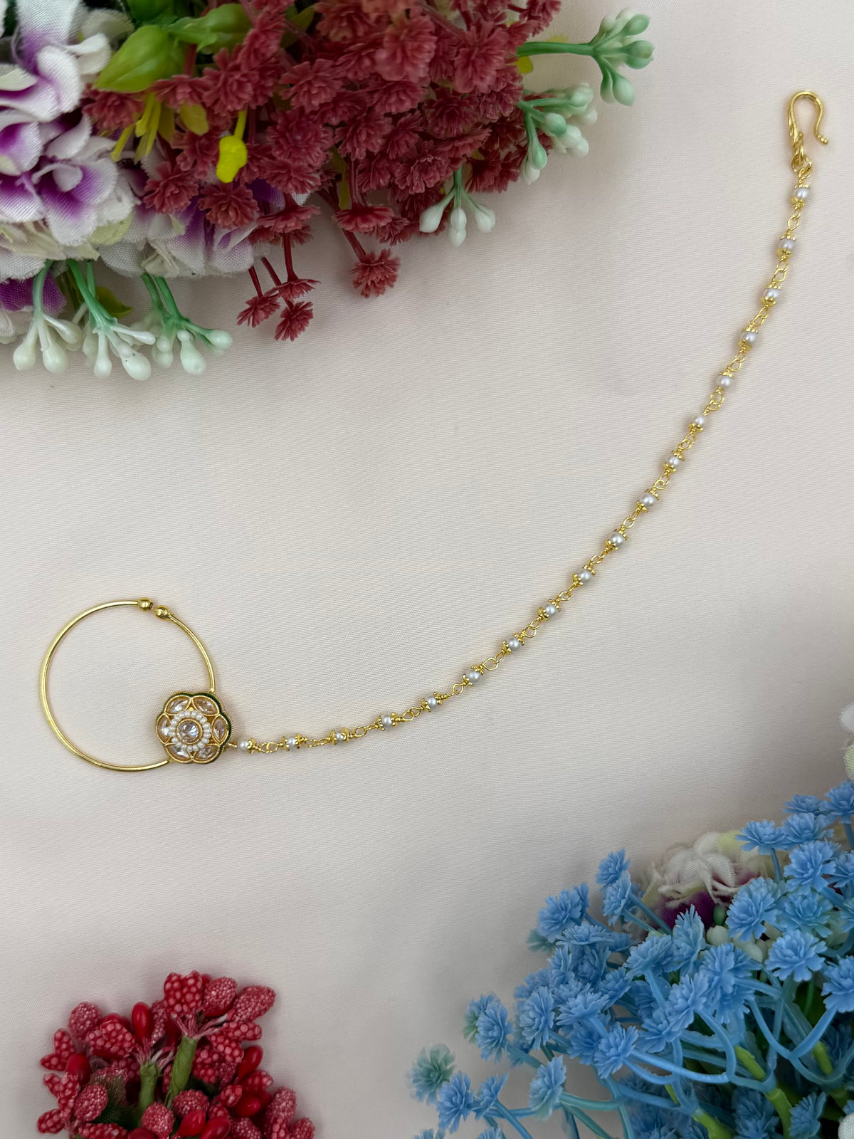 Bhanushri Traditional Indian Nose Ring
