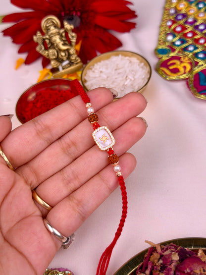 Spiritual Swastik Rakhi