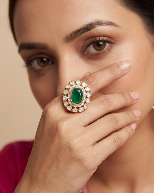 Zayla Moissanite Ring