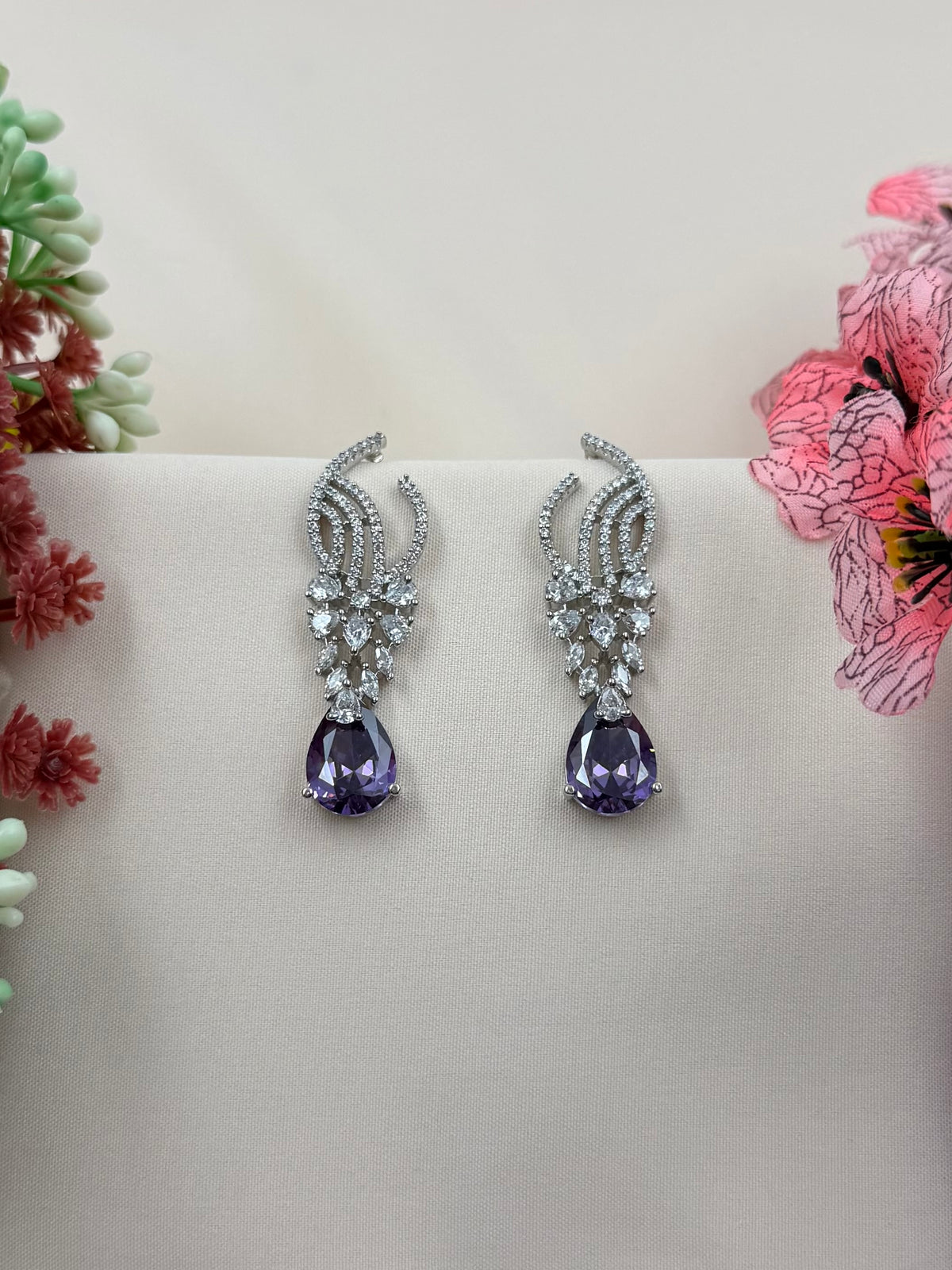 Luna American Diamond Earring