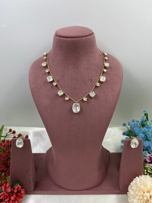 Adaah Moissanite Chain Pendant