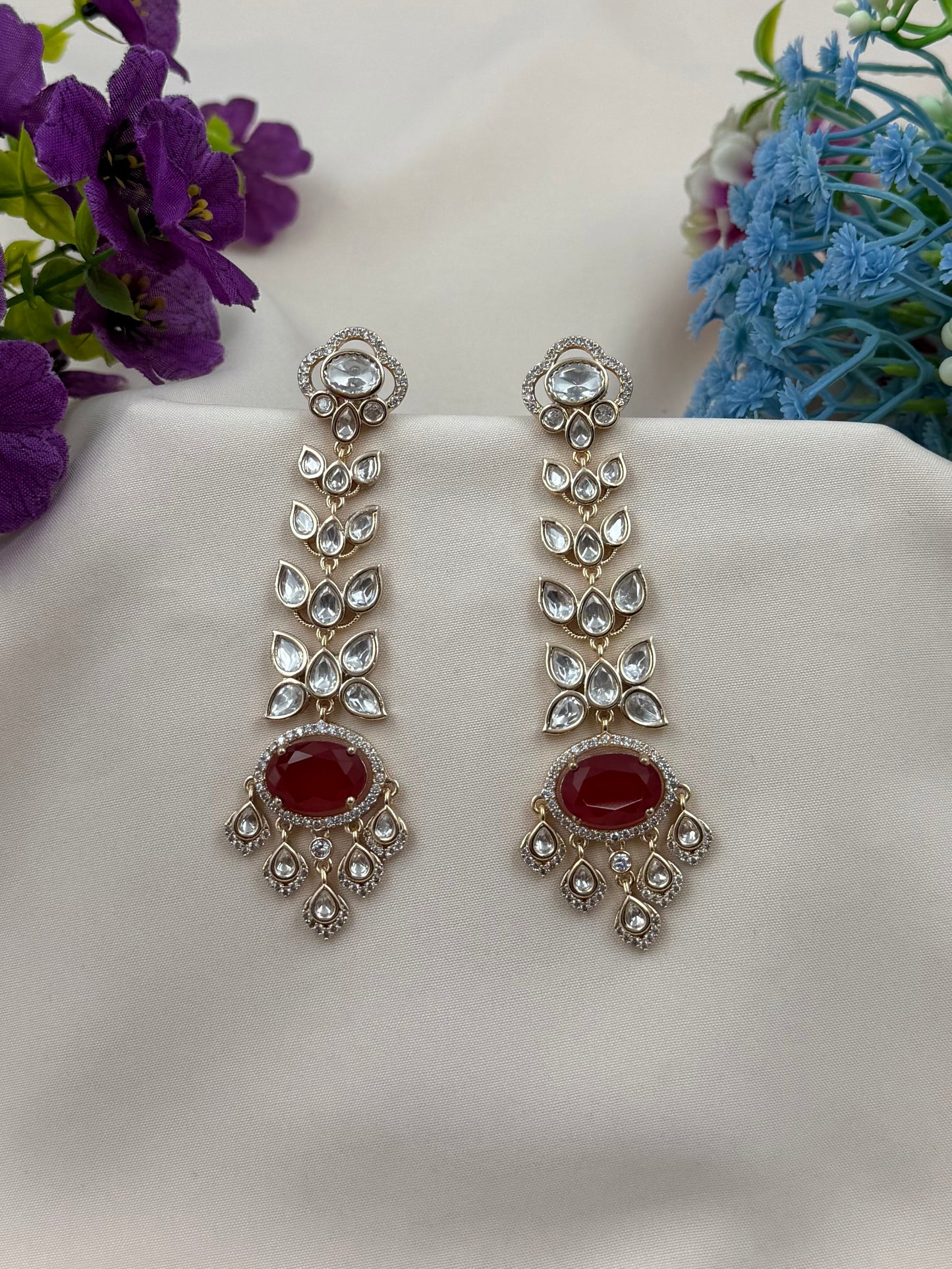 Sunita Moissanite Earring