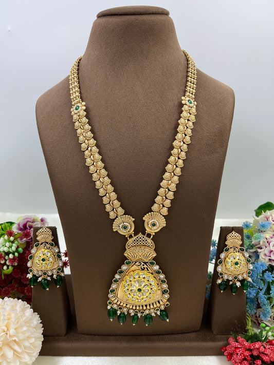 Rajwadi Long Necklace