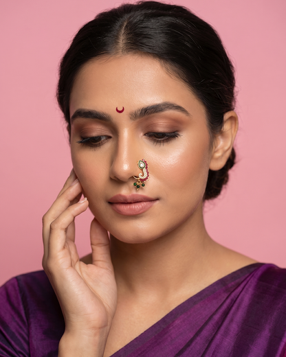 Revati Moissanite Nose Ring