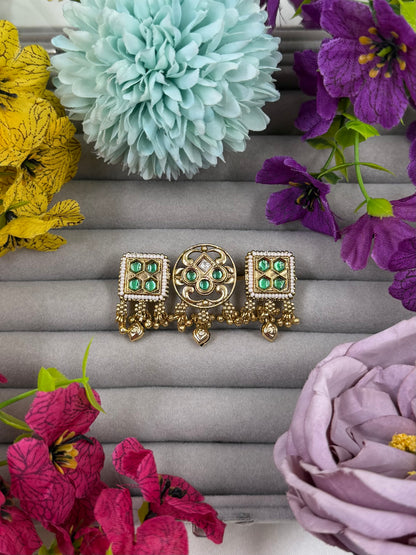 Sneha Heritage Ring (Adjustable)