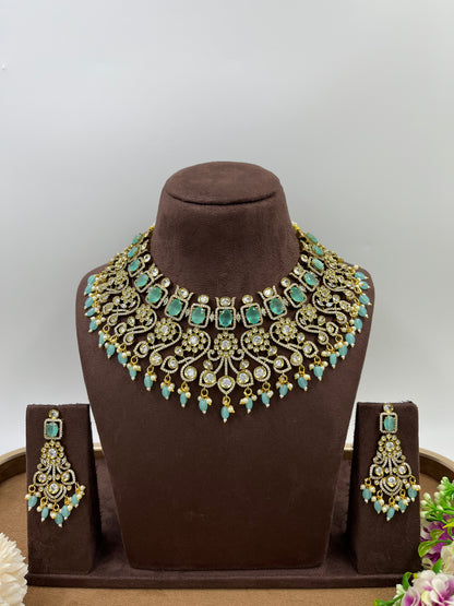 Half Moon Victorian Choker Neckless