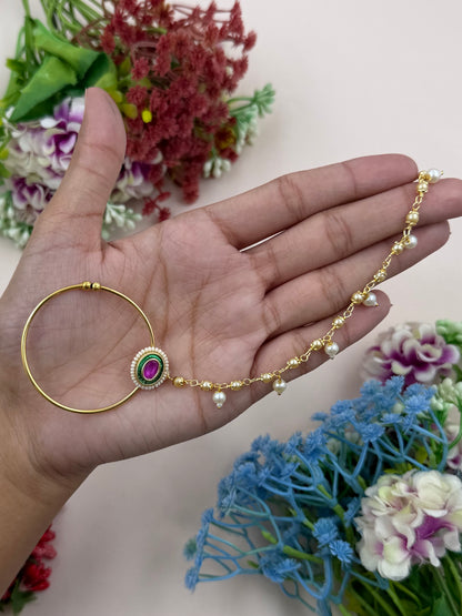 Navika Traditional Indian Nose Ring