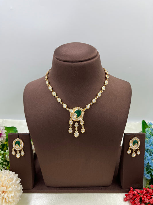 Rudrani Premium Moissanite Necklace
