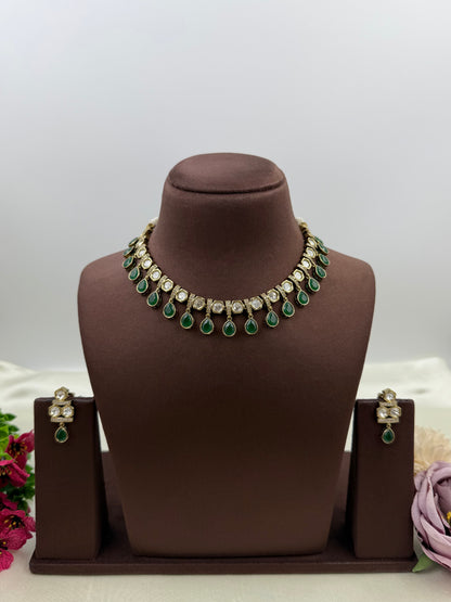 Pooja Premium Victorian Necklace Set