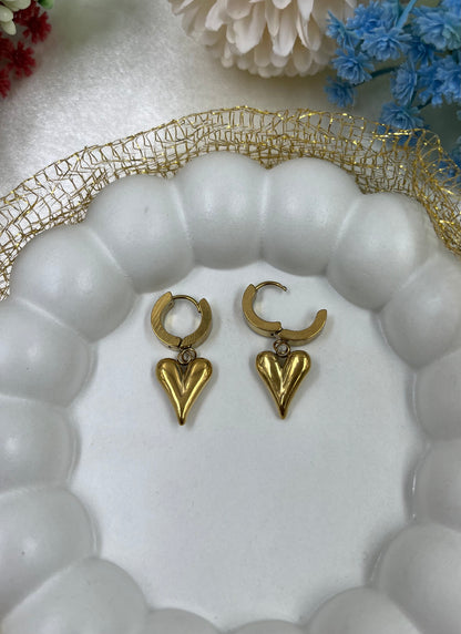 Aria Gold Plated Earing