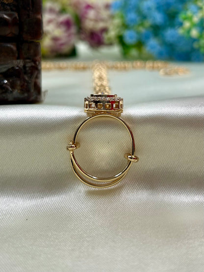 Isha Moissanite Hath Panja