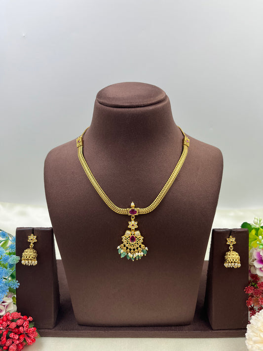 Kavya Heritage Delicate Necklace