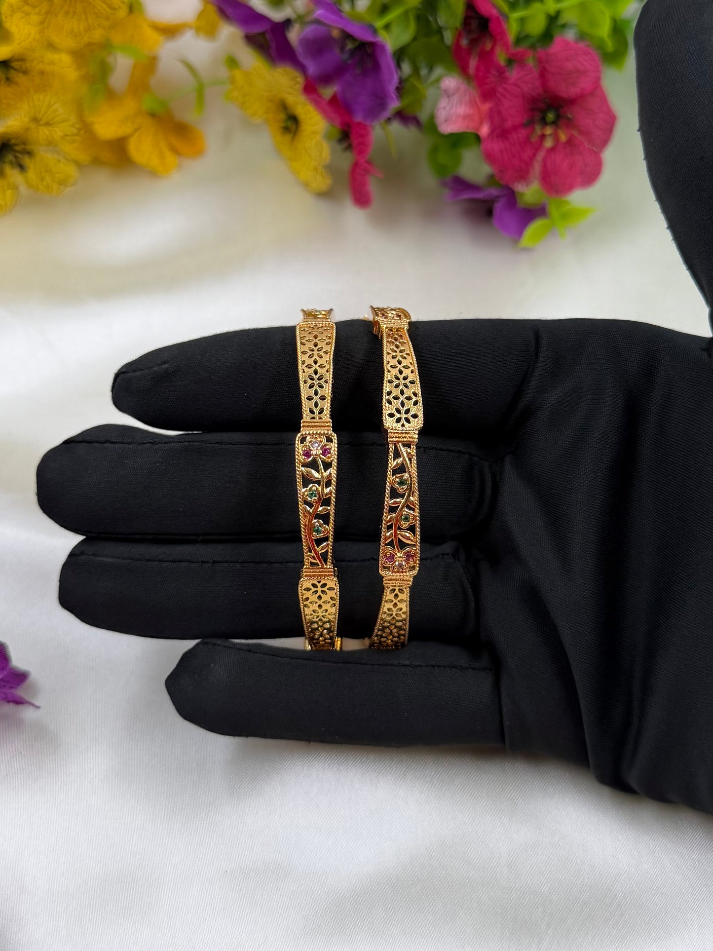 Bhanu Golden Bangles