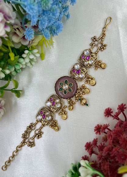 Gopika Brass Heritage Bracelet