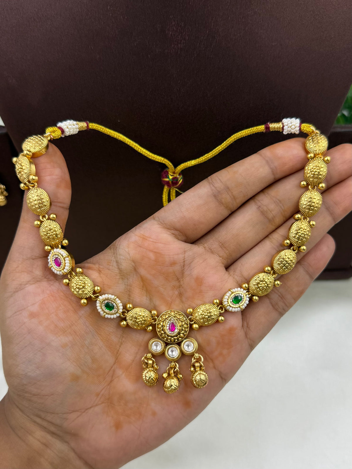Kalyani Heritage Chorski Necklace Set