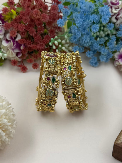 Suhana Heritage Chorski Bangles (Openable)