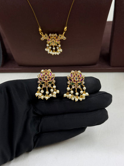 Alisha Invisible Traditional Necklace