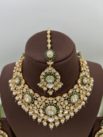 Premium Moissanite Kundan Necklace