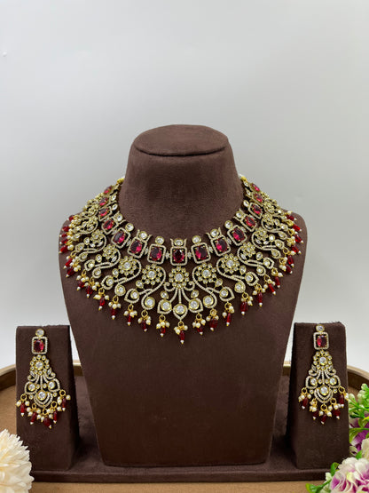 Half Moon Victorian Choker Neckless
