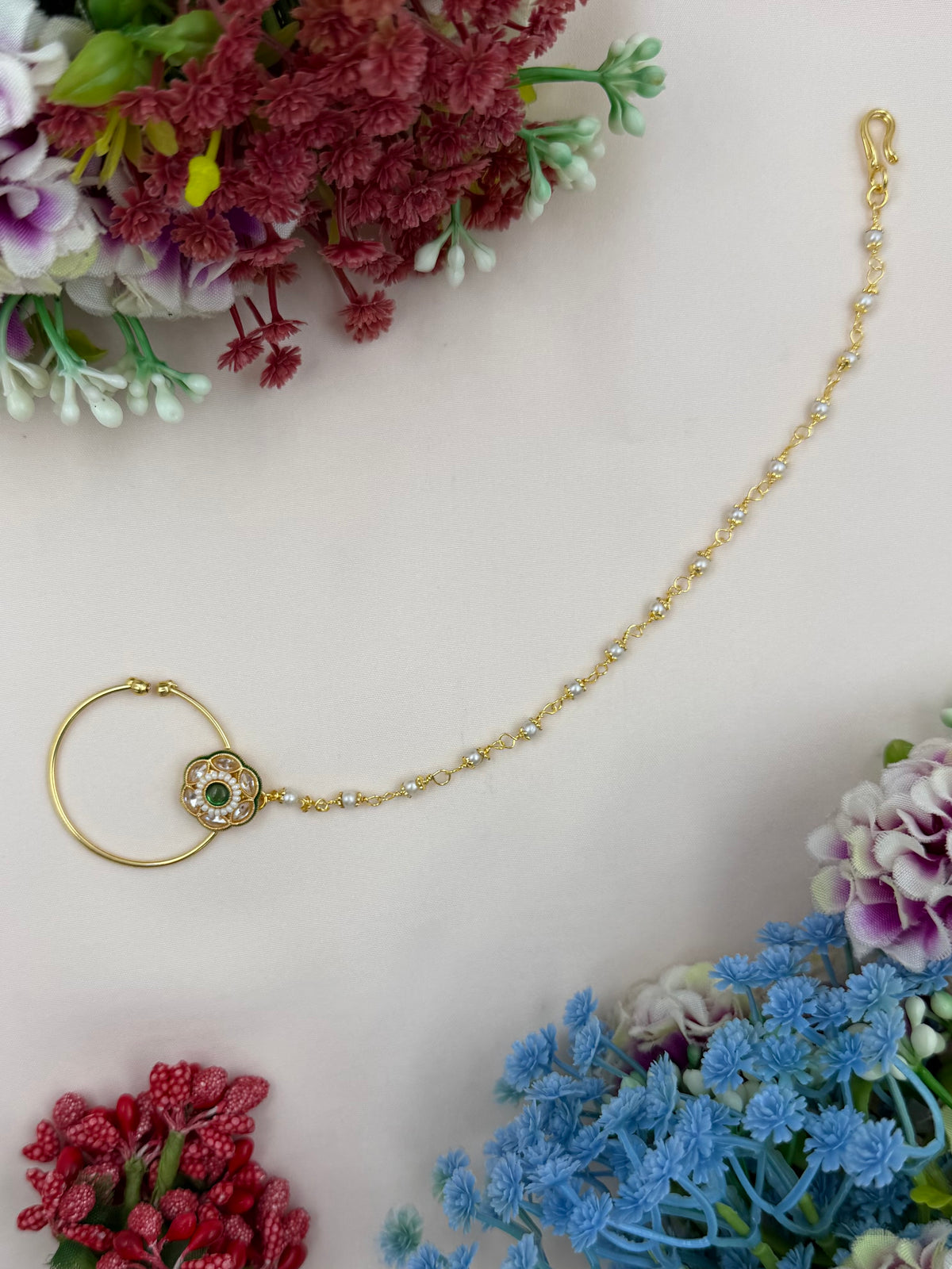 Bhanushri Traditional Indian Nose Ring