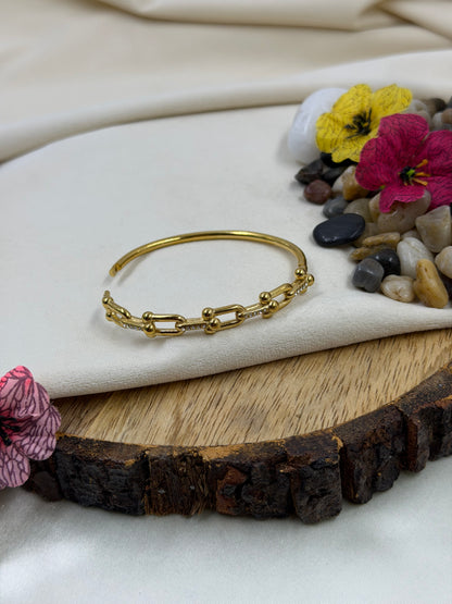 Poonam Stainless Steel Bracelet (Openable)