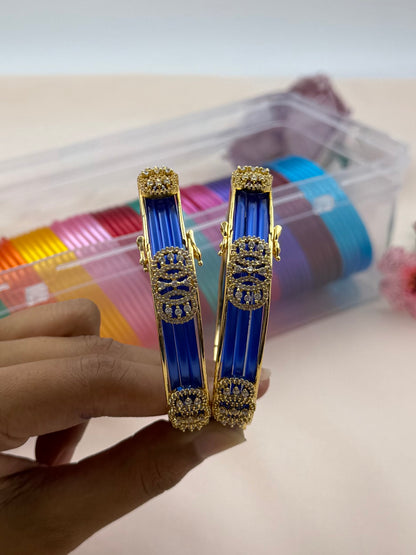 Rohini Navrang Royal  Bangles ( Colour Shift Bangles )