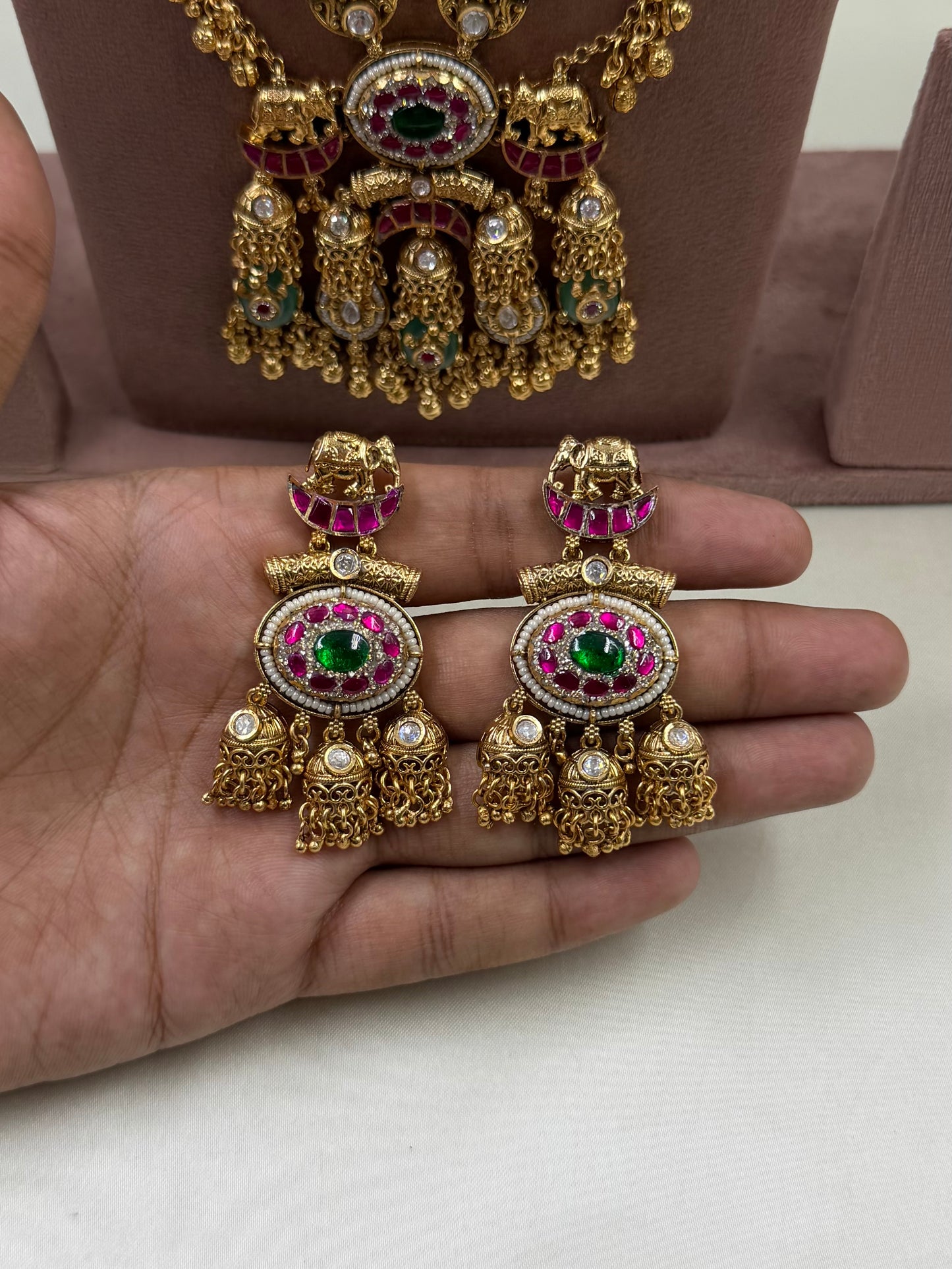 Kavya Chorski Heritage Long Necklace Set