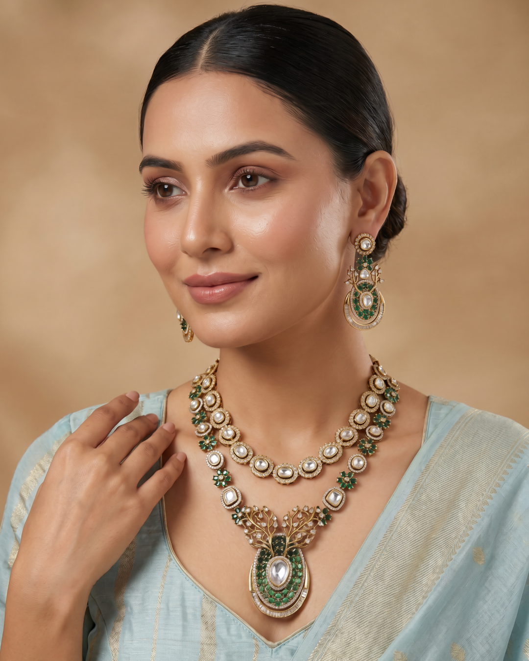 Sonal Victorian Necklace Set