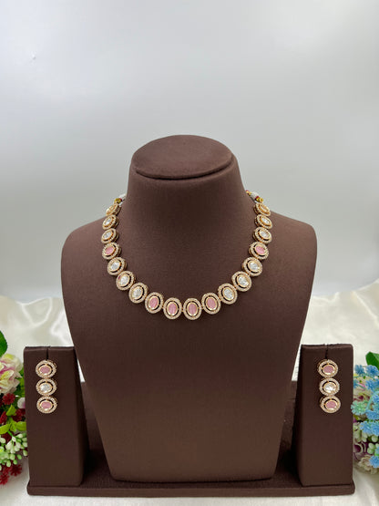 Gilded Bloom Premium Moissanite Necklace