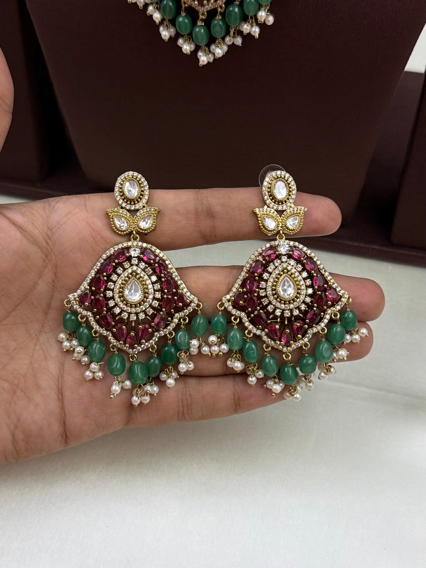 Vedika Premium Victorian Necklace Set