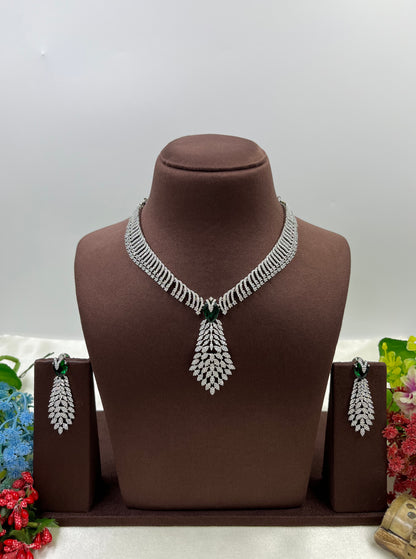 Rubina American Diamond Premium Necklace
