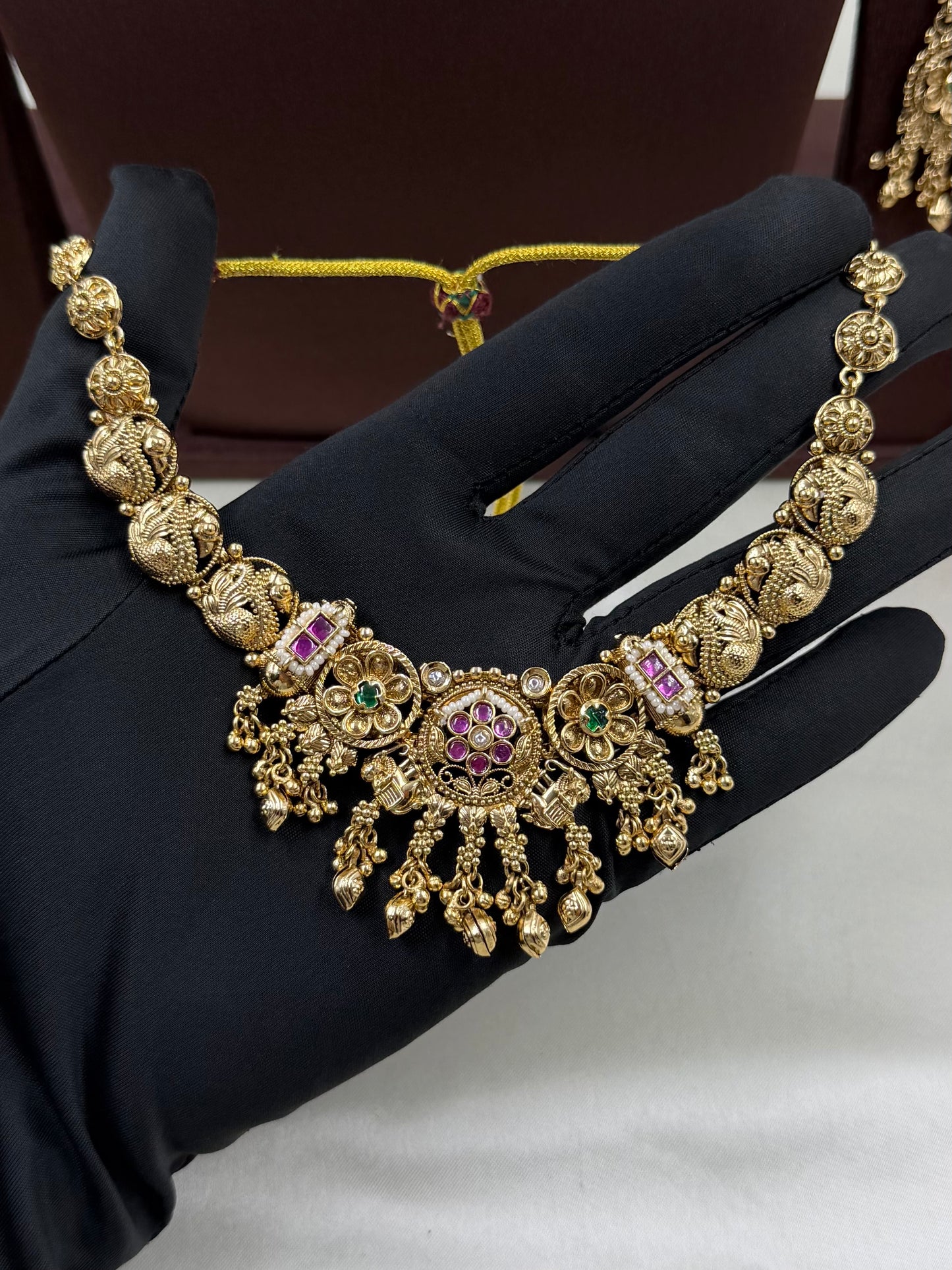 Richa Heritage Delicate Necklace Set