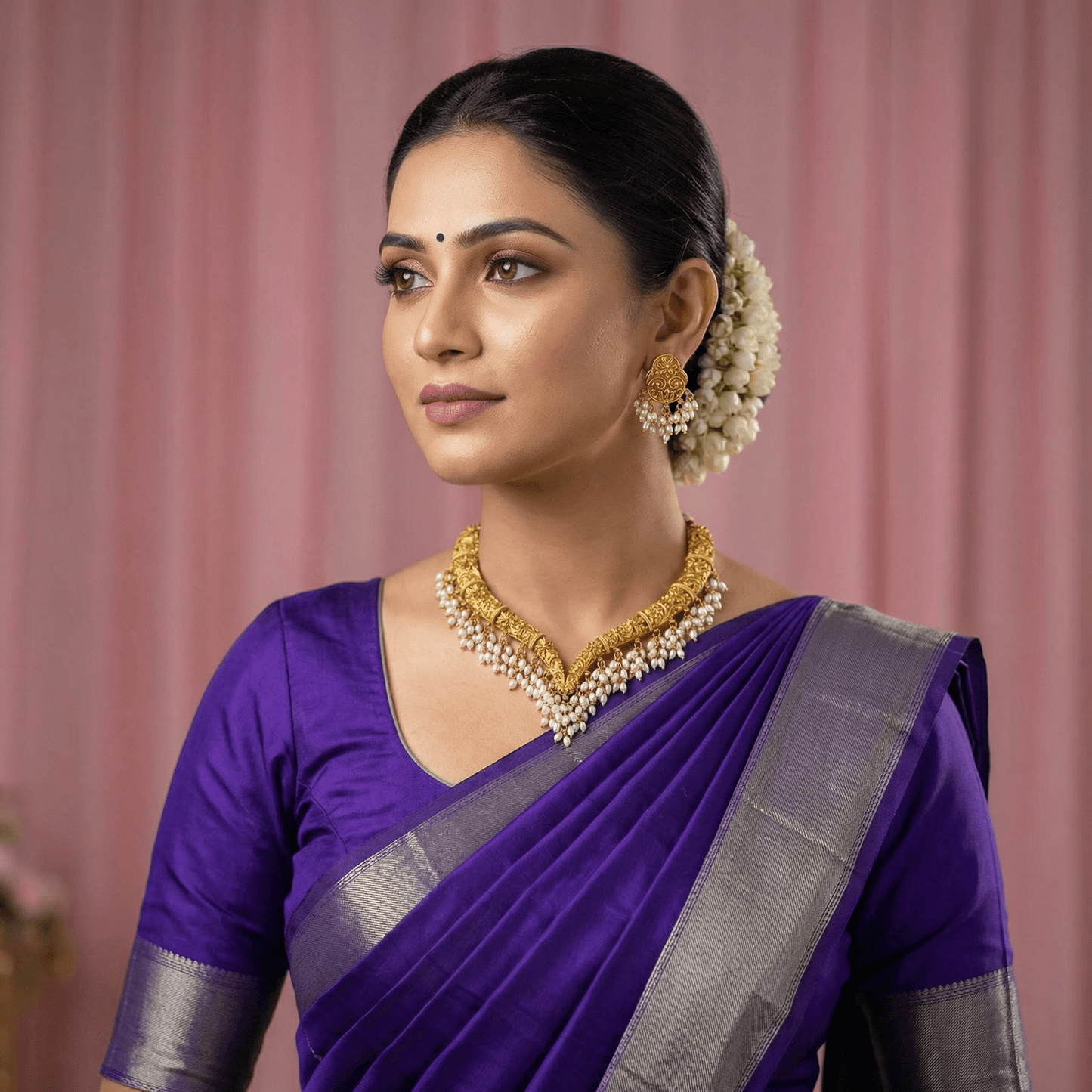 Shreya South Indian Necklace