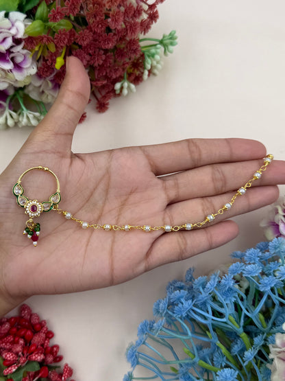 Devyani Traditional Indian Nose Ring