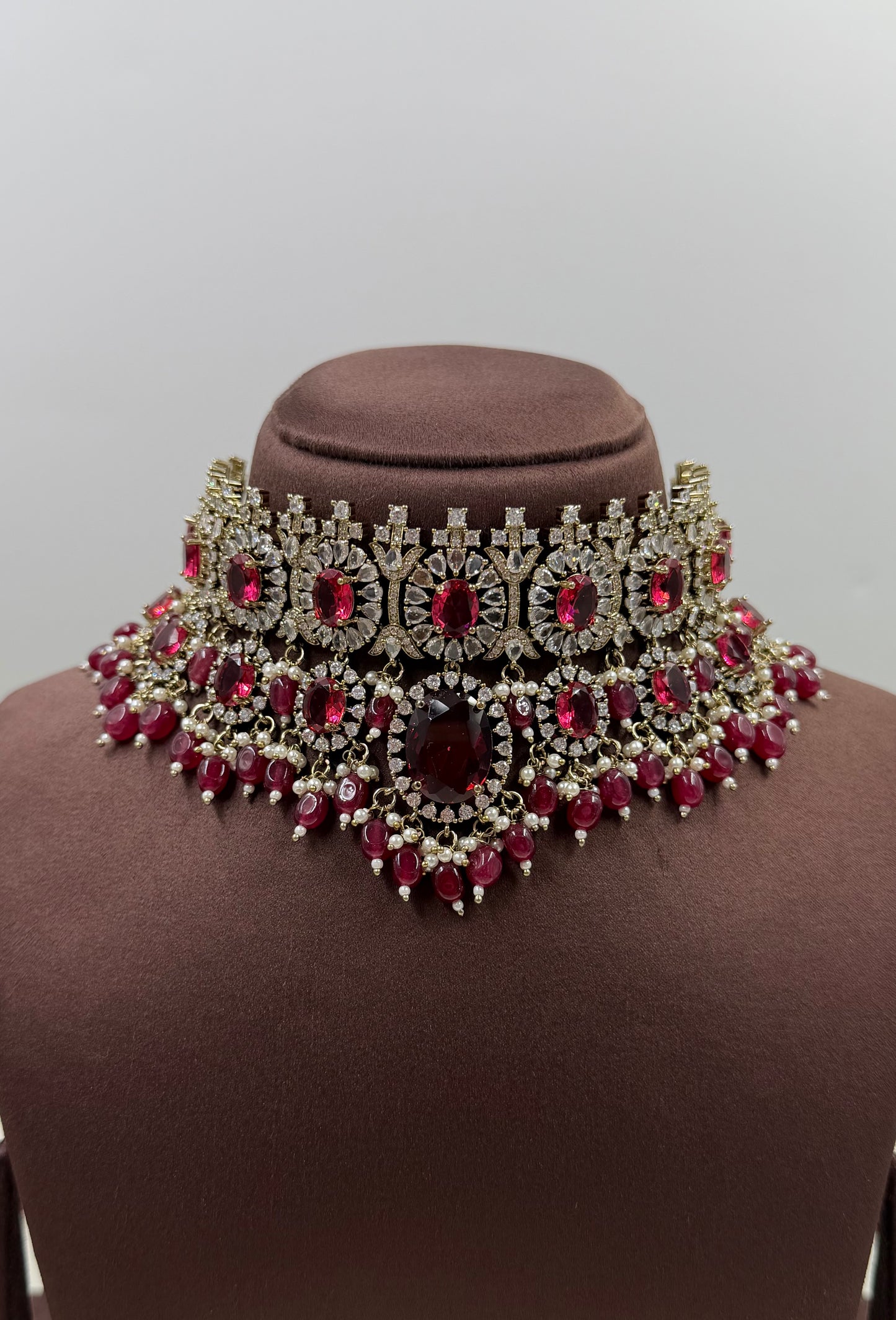Samiksha Victorian Choker Necklace Set