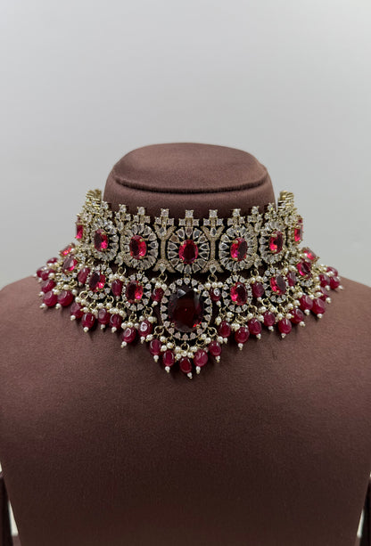 Samiksha Victorian Choker Necklace Set
